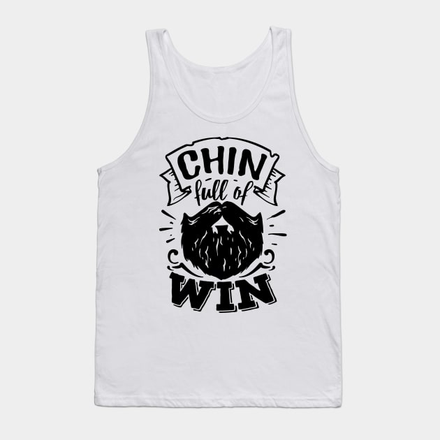 Chin Full Of Win Tank Top by CB Creative Images